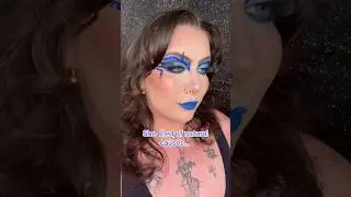 Duh #altmakeup #makeup #makeupartist #beautyindustry #altmua #mua #makeupart #bluemakeup