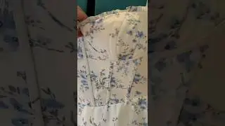 Bridesmaid dress finishing touches #sewing #sewingprojects #sewingtutorial #alterations
