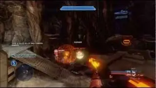 Oddball Light Rifle Overkill :: Halo 4 Game Clips