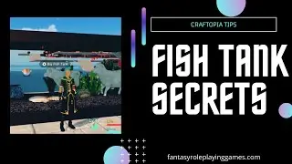 Craftopia - Big Fish Tank Secrets | How To Make A Zooquarium