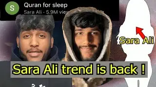 @BrowniesaadiYT made a video about me (Sara Ali the creator of Quran for sleep video)