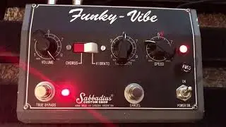 Sabbadius Funky Vibe 2019. In-depth demo by Tommy Katona (see more details below in description)