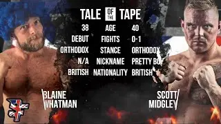 BritSlap представляет: BritSlap 4 | Блейн Уотман против Скотта Миджли | Полный бой #britslap