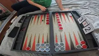 POV play Backgammon: match 5pts - НАРДЫ ОТ ПЕРВОГО ЛИЦА
