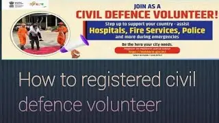 Civil defence volunteer  register  My-Bharat Portal #civil_defence_volunteer #nyksindia #mockdrill