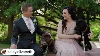 Katey & Chris's Micro Wedding at Halfmoon Farm - Video Credit: Patrick Auld Films