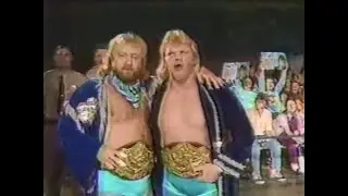 Midnight Express vs Denny Brown & Rocky Kernodle   Worldwide March 1st, 1986