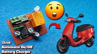DIY Guide: Building a 12V Auto On/Off Battery Charger System for Electric Vehicles