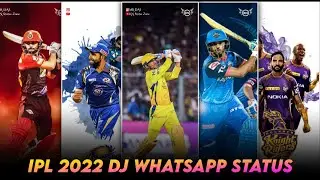 Ipl 2022 WhatsApp Status 🏏 Full Screen 4K Status⚡Ipl Coming Soon WhatsApp Status ✨ KN Status Zone