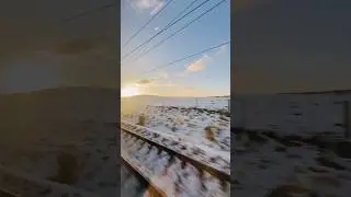 Scotland&rsquo;s first snow&hellip; and it&rsquo;s magic ❄️✨ | Edinburgh To Birmingham Train | November 🌨️ | UK | 2025