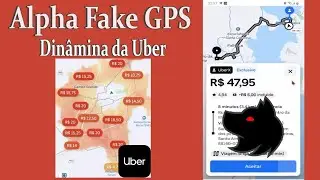 BUG DA UBER | PESCARIA DIN&Acirc;MICA | FAKE GPS UBER DRIVE 2025.