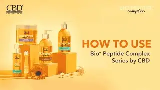 Step by Step On How To Use CBD Bio+ Peptide Complex