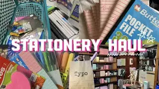 BACK TO SCHOOL: STATIONERY SHOPPING+HAUL||Matric edition
