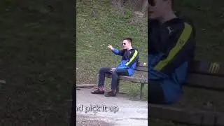 How do strangers react to teens littering? part 2 #shorts