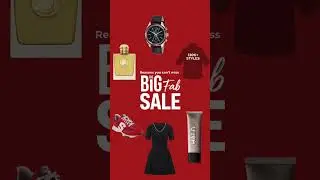 Reasons you can't miss THE BIG FAB SALE