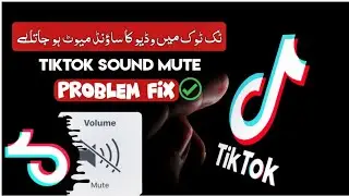 TikTok sound mute problem fix || tiktok video sounds mute q ho jata he || TikTok video sound 