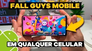 Saiu COMO JOGAR FALL GUYS MOBILE EM QUALQUER CELULAR ANDROID