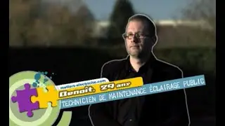 Beno&icirc;t, Technicien de maintenance en &eacute;clairage public