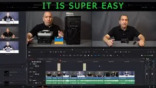 add video clips from one timeline to another using davinci resolve