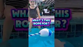 Pool safety for little ones! 💧 #kidsshow #kidchannel #pool #swimmingclass #education