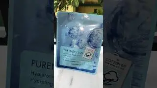 HYALURONIC MASK SHEET @tonymolykr#PEARLS #NYKAA #KOREA #REVIEW #PREMIKA #trending #SKINCARE