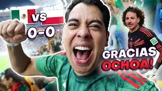 OCHOA ERES MI HÉROE! | México vs Polonia 🇲🇽
