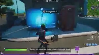 get hit by moving car for free guy quest in Fortnite