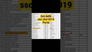 #ssc chsl 2019 allocation result 😃