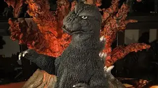 Godzilla 1975 Monster Maker 28 30cm Resin Model Kit Review!!!!