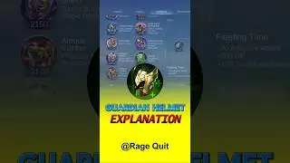 Как на самом деле работает шлем Guardian! #mlbb #mobilelegends #ros&eacute; #chillguy #shorts