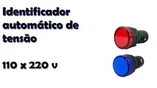 Como fazer um Identificador de tensão 110 x 220 - Caseiro e muito fácil