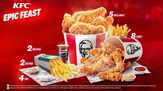 KFC Epic Feast at ₹799 | Biggest Chicken Deal This Season 🍗🔥