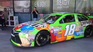 NASCAR Race Car Startup At Frys Food Store