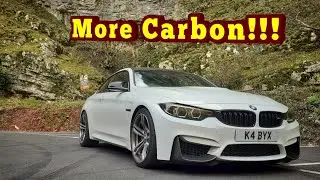 Карбоновые брови BMW M3 M4 (BMW F30 F32)