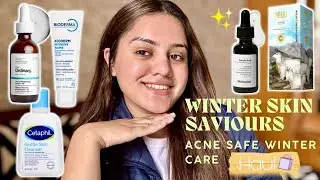 Nykaa Winter Haul ❄️🛍️ Skincare, Bodycare & Haircare for Acne-Prone Skin | Kp Styles
