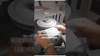 Leather edge grinding machine for handbag wallet #handbag roughing machine