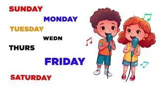 Days of the Week Song for Kids  Learn Days with Fun Educational Nursery Rhyme with DonDon
