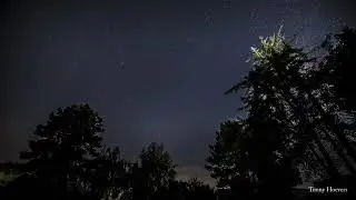 Stars in our yard, Time lapse