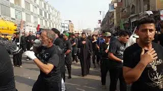 موكب زنجيل سعديه الشط في كربلاء