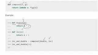 Function Composition in python