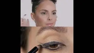 This curved Arc Brush is better than any pencil eyeliner!
