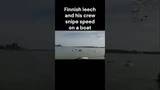 Finnish leech and his crew snipe speed on a boat #shorts #ishowspeed