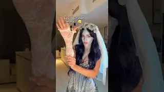 Get ready with me for my Corpse Bride Halloween Custome 😱 #corpsebride #halloweencostume #halloween