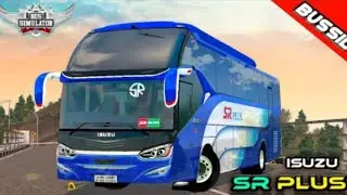 Mod bussid.|| Sr plus isuzu ac bus mod link free in bus simulator Indonesia.