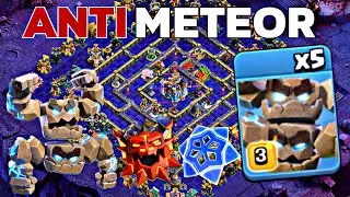 UNSTOPPABLE TH18 Fireball Meteor Golem vs TOP Anti Meteor Golem Bases! Legends 3 Star!