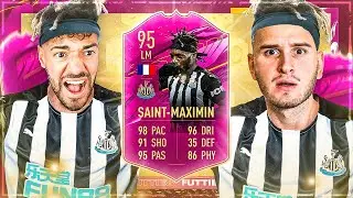 FIFA 21: FUTTIES SAINT-MAXIMIN Squad Builder Battle ☠️🔥 IamTabak vs Wakez !!