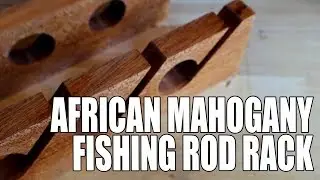 Building a Fishing Rod Rack
