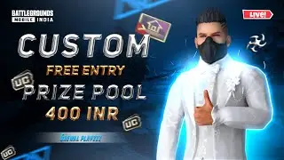 🔥GET READY FOR BOOM BAAM CUSTOME ! GREWAL ! BGMI! #bgmi #bgmilive #custom #giwaway