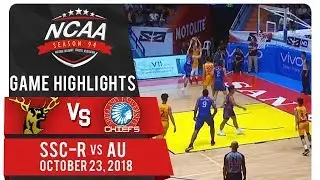 NCAA 94 MB: SSC-R vs AU | Game Highlights | October 23, 2018