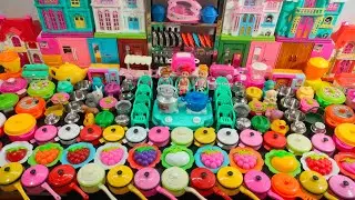 5:48 Minutes Satisfying with Unboxing Hello Kitty Mini Kitchen Set | Miniature Cooking Kitchen Set 